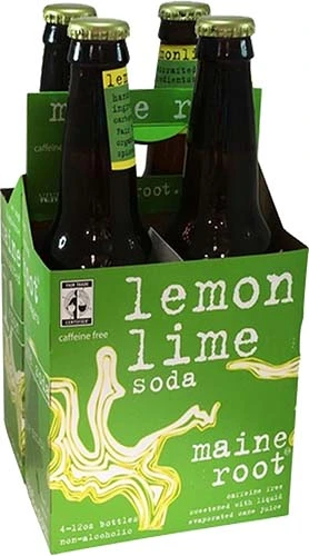 Maine Root Lemon Lime 12 Oz Gl