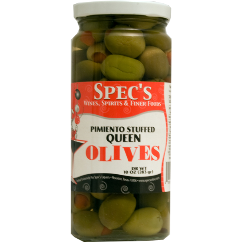 Specs Olives Queen Pimiento Stuffed 10 Oz