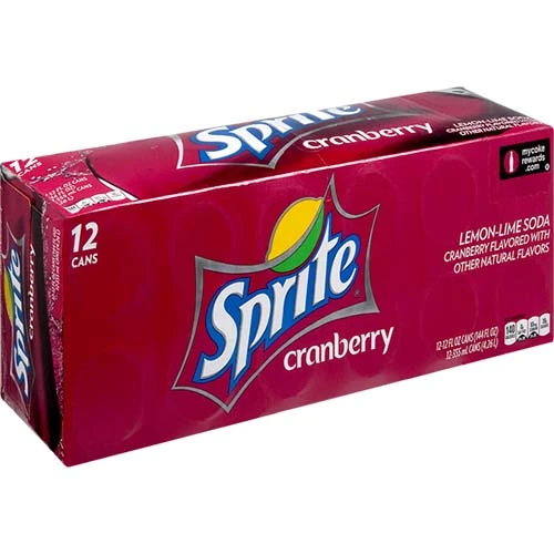 Sprite Cranberry 12pk