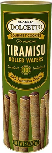 Dolcetto Tiramisu Rolled Wafers