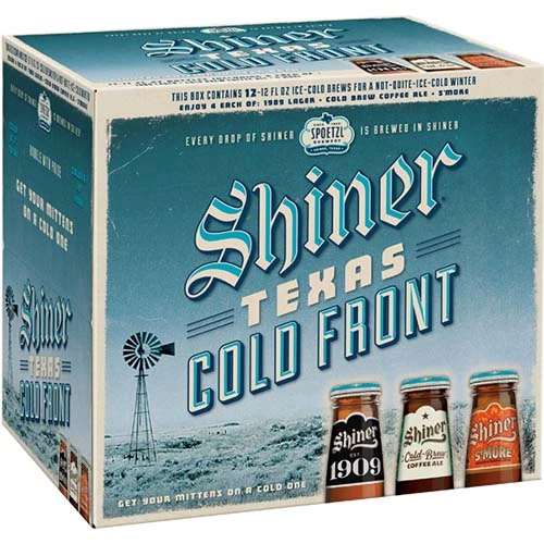 Shiner Cold Front Variety 12oz Bottle 12pk