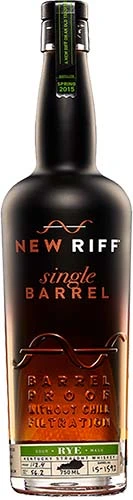 New Riff Distilling Single Barrel Straight Rye Whiskey