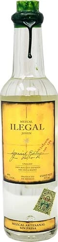 Ilegal Mezcal Joven Tequila