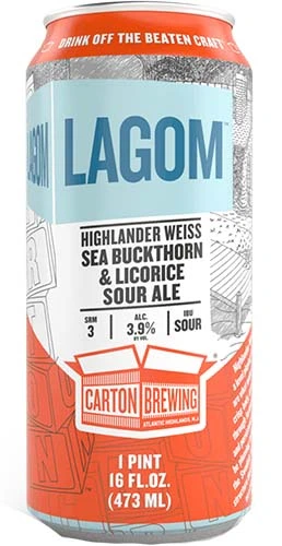 Carton Lagom Highlander Weiss 4pk 16oz Cans