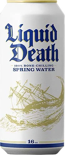 Liquid Death Sparkling Water 16 0z