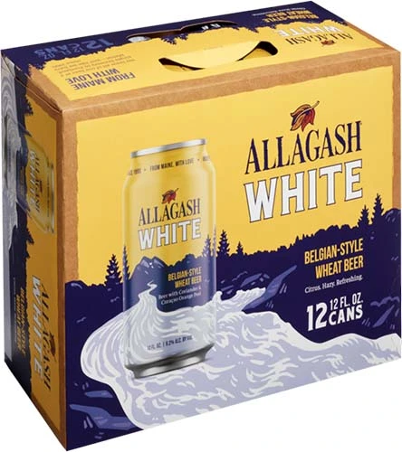 Allagash White 12-pack Cans