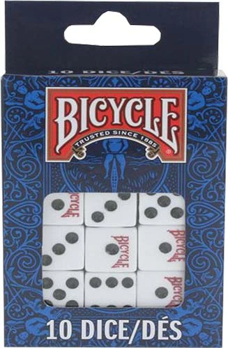 Bicycle Dice 10 Pk