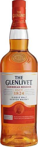 The Glenlivet Caribbean Reserve Single Malt Scotch Whiskey