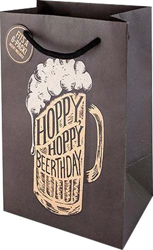 Wine Bag Hoppy Beerthday