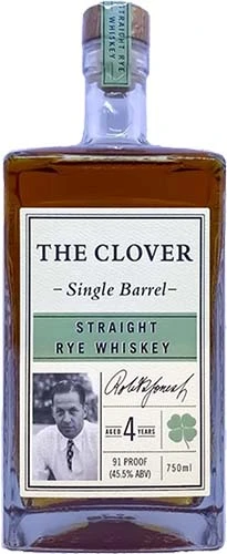 The Clover Straight Rye Whiskey 750 Ml