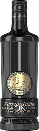 Puerto Indias Black Edition Gin 6/750ml