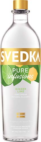 Svedka Infusion Ginger Lime