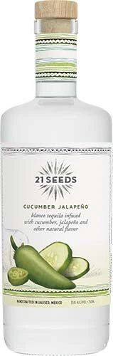 21 Seeds Cucumber Jalapeno Tequila New U