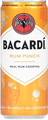 Bacardi Rtd Rum Punch 4pk