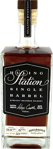 Huling Station Single Barrel Bourbon 680 The Fan