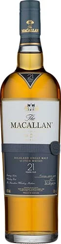 The Macallan Fine Oak 21 Year Old Single Malt Scotch Whiskey