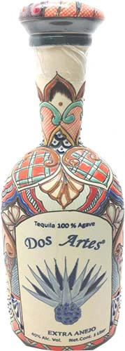 Dos Artes Extra Anejo Round Bottle