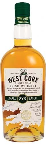 West Cork 8yr Single Malt Irish Whiskey