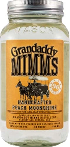 Grandaddy Mimms Peach Whiskey