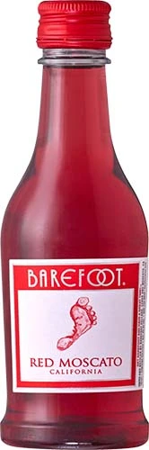 Barefoot Red Moscato 4pk 187ml Btl