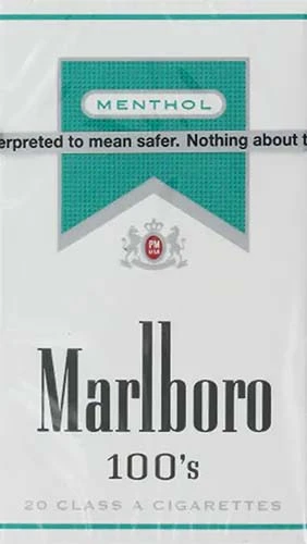 Marlboro 100 Ment Silv