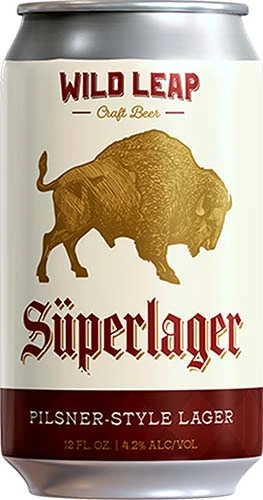 Wild Leap Superlager 12pk Cn