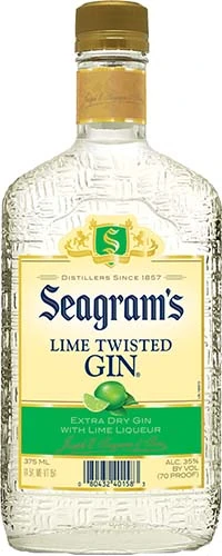 Seagrams Gin Lime Twisted 375.00ml