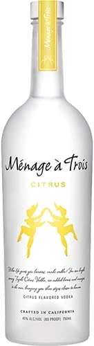 Menage A Trois Citrus Vodka