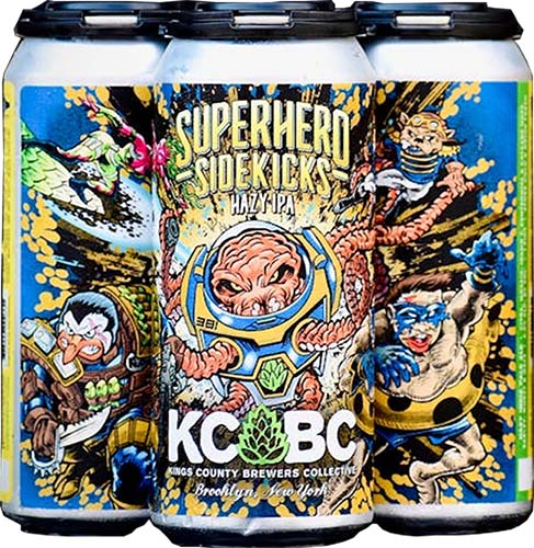 Kcbc Superhero Sidekicks Ipa 4pk Cn