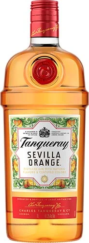 Tanqueray Sevilla Orange (distilled Gin With Natural Flavors And Certified Colors) 1 L, 82.6 Proof