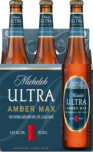 Michelob Ultra Amber Max 6pk Bottle