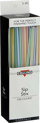 Collins Straws (110 Count)