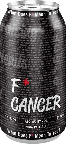 Scofflaw F*** Cancer 6pk Cn