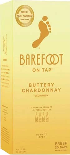 Barefoot Buttery Chardonnay    3l Box