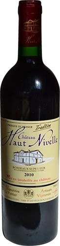 Ch Haut Nivelle 2010