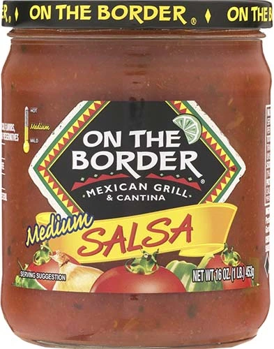 On The Border Medium Salsa 16oz