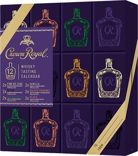 Crown Royal Whiskey Tasting Calendar