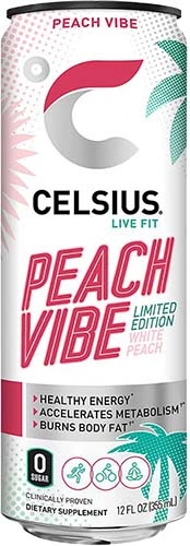 Celsius White Peach