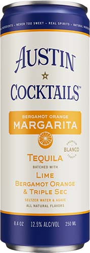 Austin Cocktails Bergamot Orange Sparkling Margarita