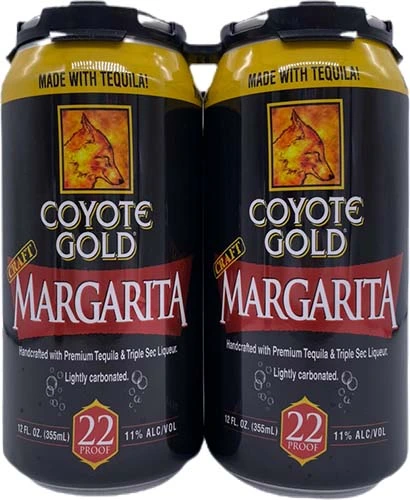 Coyote Gold Margarita 4pk