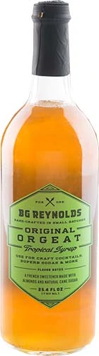 B.g. Reynolds Original Orgeat Tropical Syrup