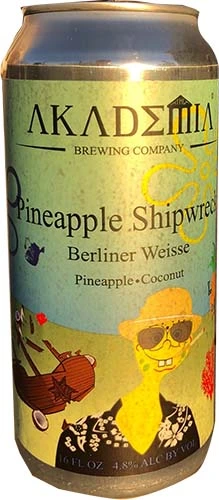 Akademia Pineapple Shipwreck 4pk Cn