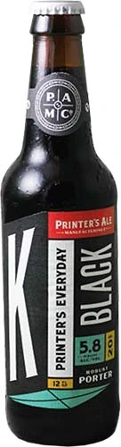 Printers Ale Black Porter 6pk