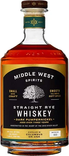 Middle West Rye Whiskey 750 Ml