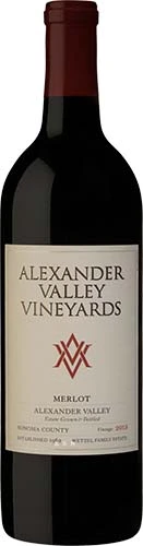 Alexander Valley Vineyards     Merlot Sonoma