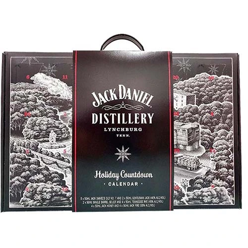 Jack Daniels Tennessee Squire 2024 Highball glasses Original Box, Poster, Calendar