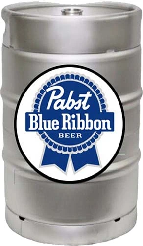 Pabst Blue Ribbon 1/2 Keg