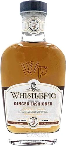 Whistlepig Ginger Old Fashioned Cocktail