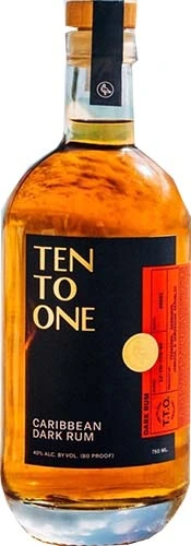 Ten To One Dark Rum 80