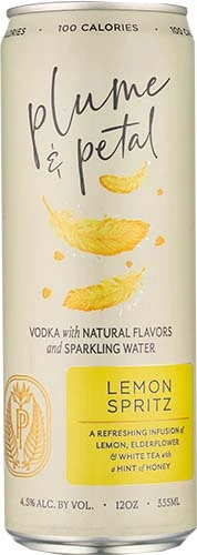 Plume & Petal Lemon Spritz Rtd 4pk